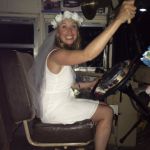 Emma - the lovely bride to be has a stagette and plays on the Hummingbird Pub Bus